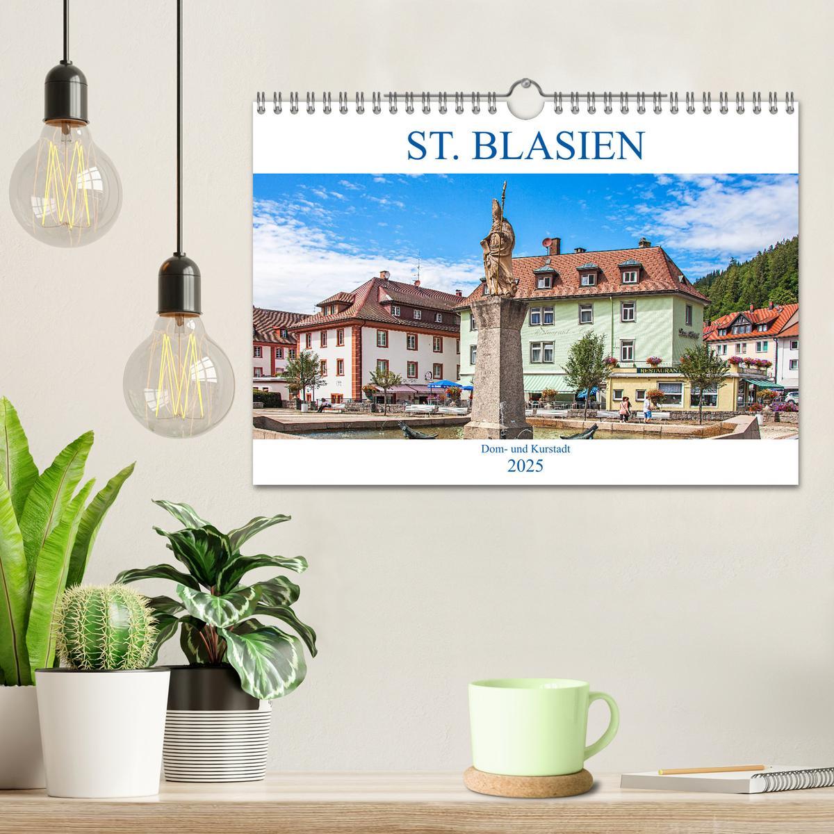 Bild: 9783435358533 | St. Blasien - Dom- und Kurstadt (Wandkalender 2025 DIN A4 quer),...