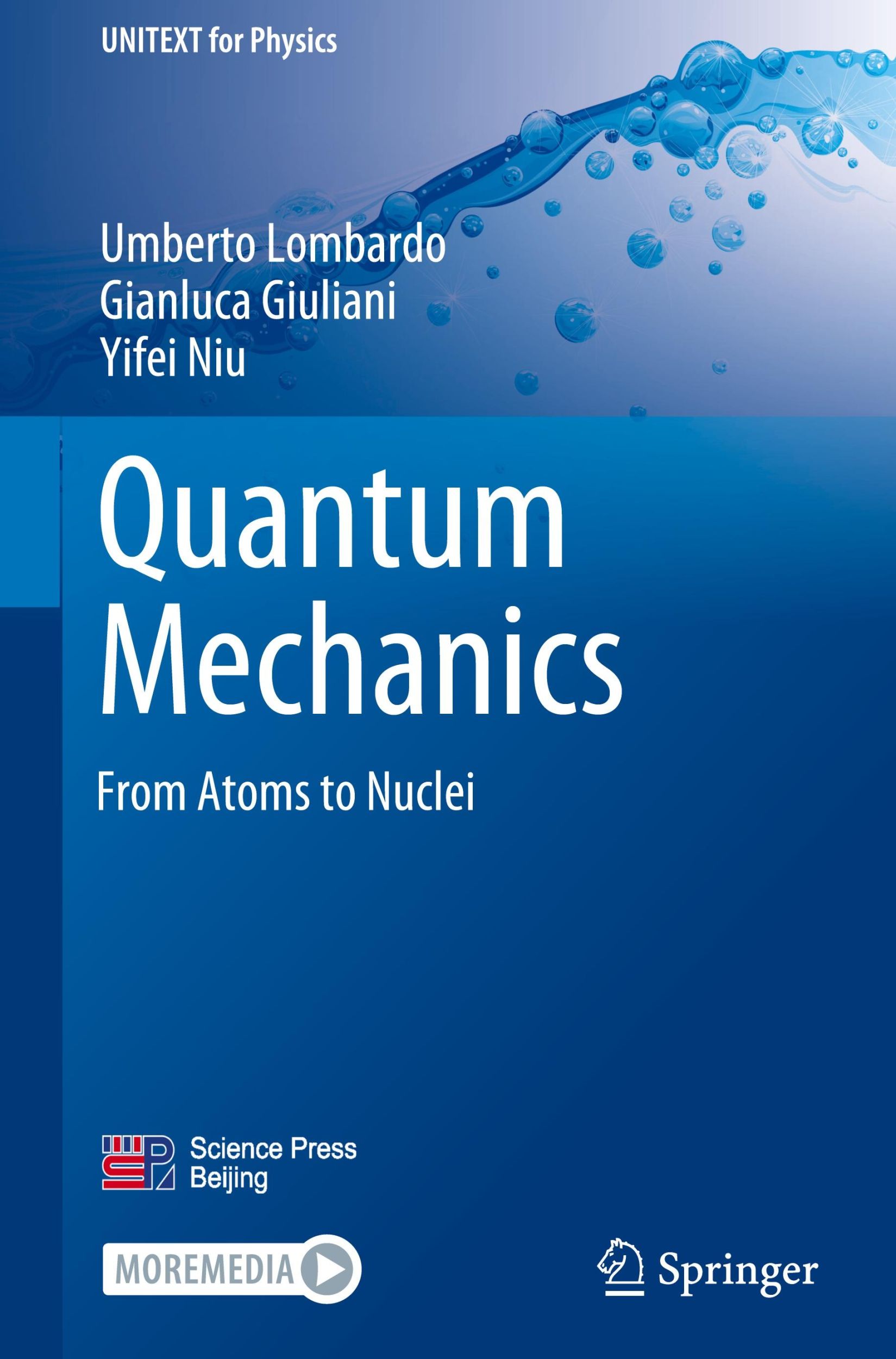 Cover: 9789819716692 | Quantum Mechanics | From Atoms to Nuclei | Umberto Lombardo (u. a.)