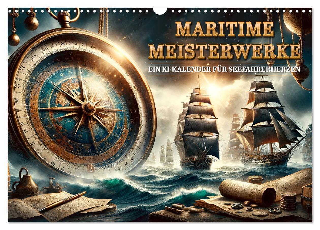 Cover: 9783383793394 | Maritime Meisterwerke: Ein KI-Kalender für Seefahrerherzen...