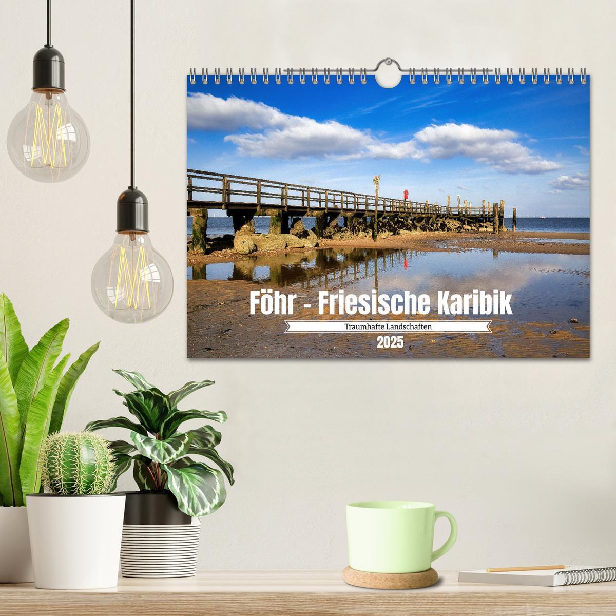 Bild: 9783435014736 | Föhr - Friesische Karibik (Wandkalender 2025 DIN A4 quer), CALVENDO...