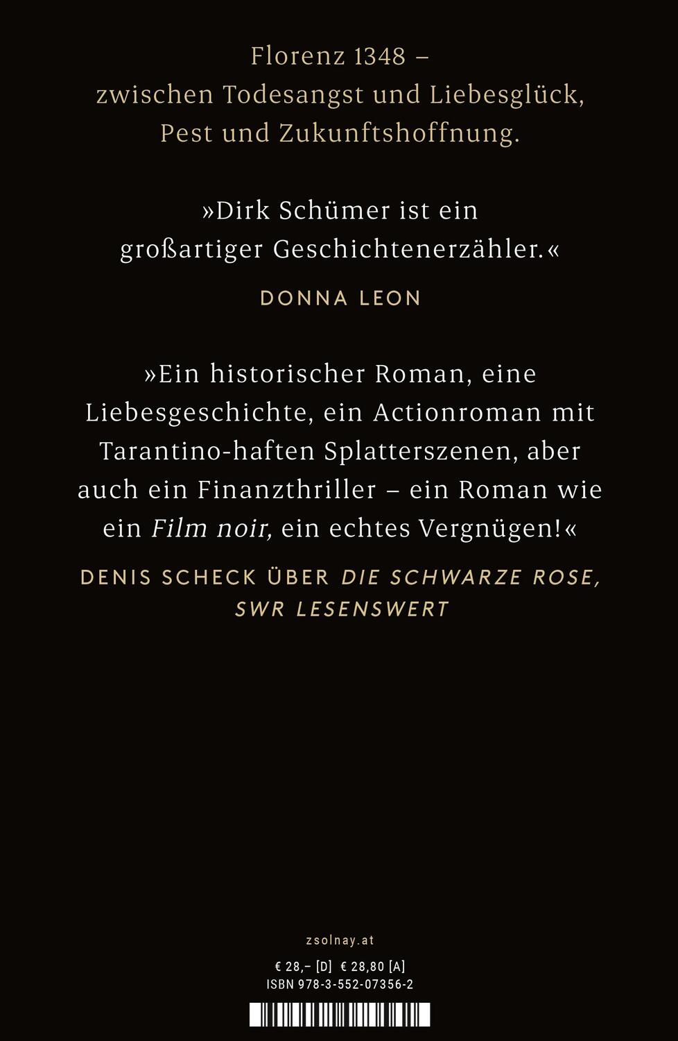 Bild: 9783552073562 | Die schwarze Lilie | Roman | Dirk Schümer | Buch | 608 S. | Deutsch