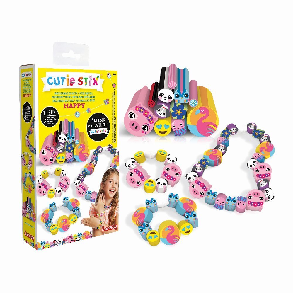 Cover: 3181860331071 | Lansay - CUTIE STIX Nachfüllpack Happy | Stück | CUTIE STIX