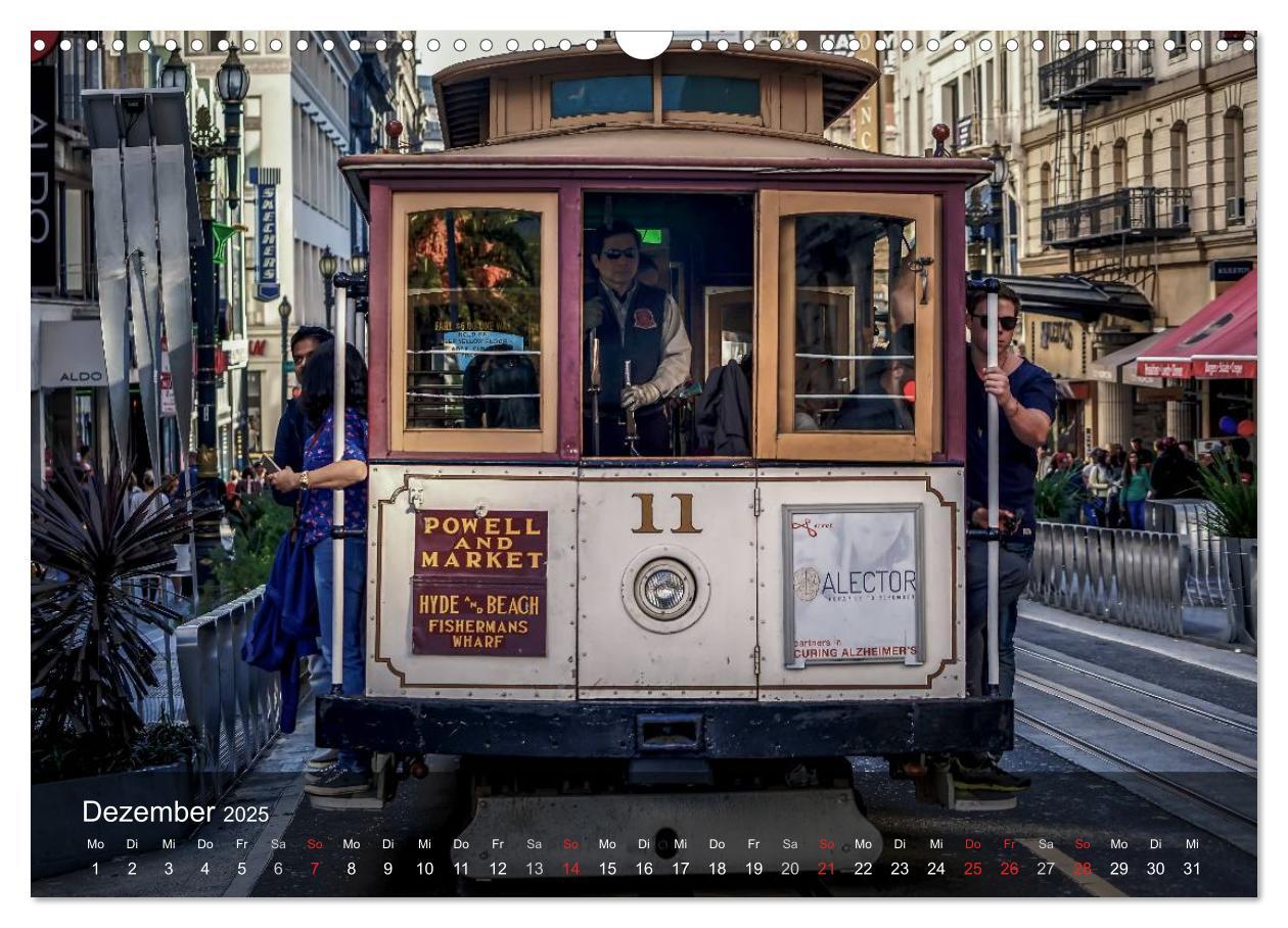 Bild: 9783435621255 | San Francisco Impressionen Tag und Nacht (Wandkalender 2025 DIN A3...