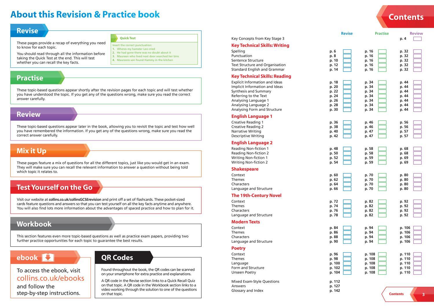 Bild: 9780008534998 | AQA GCSE 9-1 English Language and Literature Complete Revision &amp;...