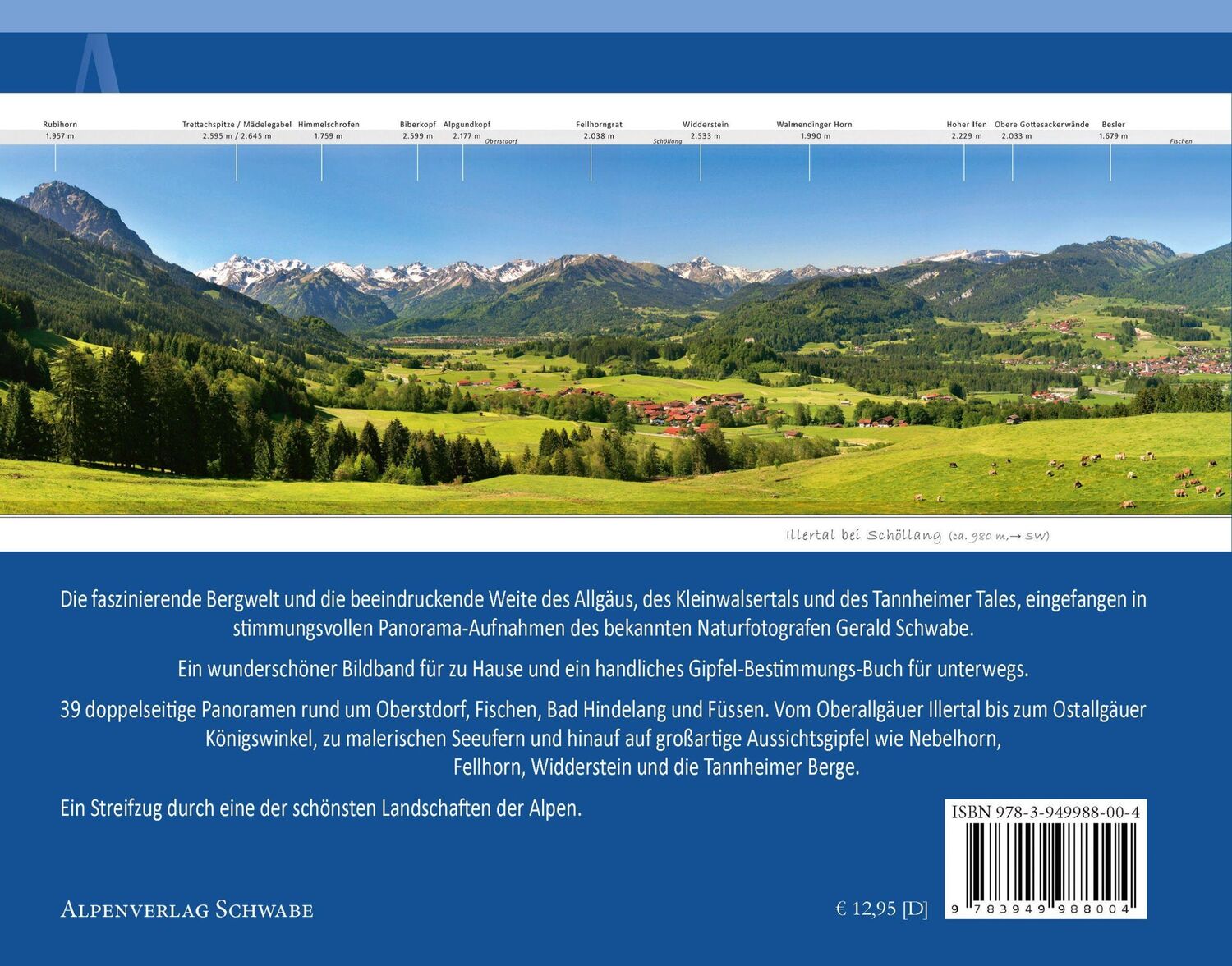 Bild: 9783949988004 | Allgäu-Panoramen | Gerald Schwabe | Buch | 80 S. | Deutsch | 2018