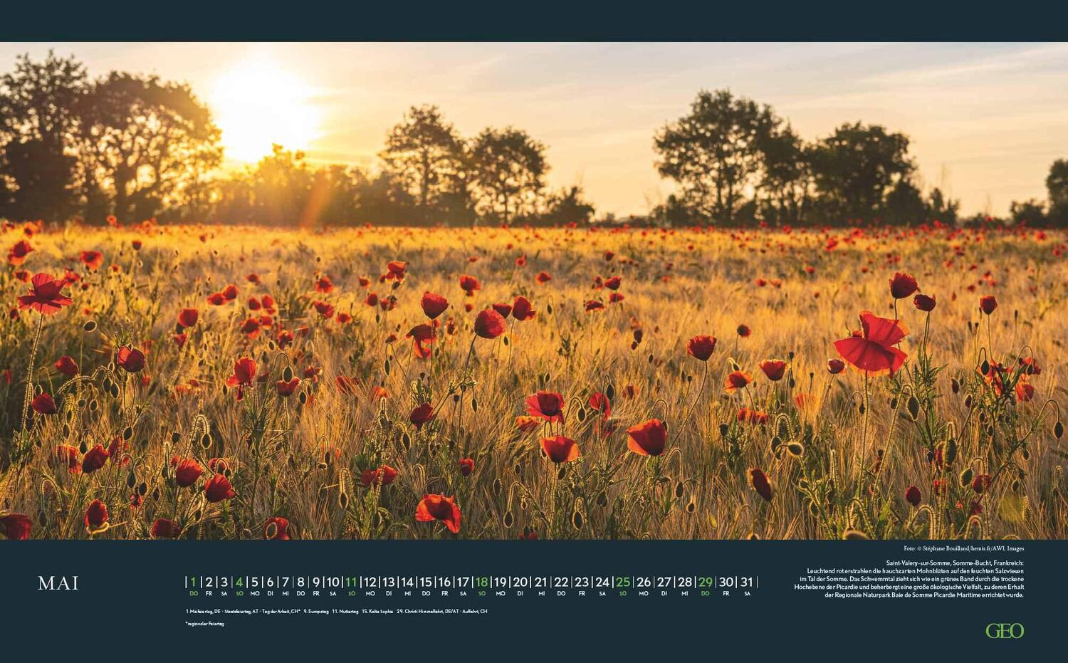 Bild: 4002725988812 | GEO Sehnsuchtsorte 2025 - Wand-Kalender - Reise-Kalender -...