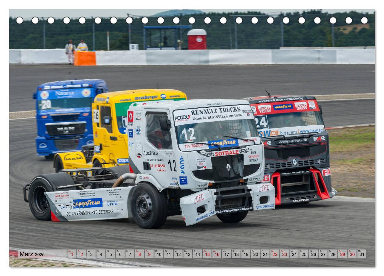 Bild: 9783457159156 | Best of TRUCK RACING (Tischkalender 2025 DIN A5 quer), CALVENDO...