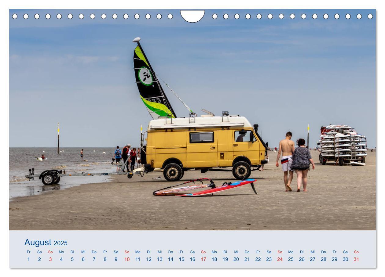 Bild: 9783435188406 | Nordseeküste Am Strand von Sankt Peter-Ording (Wandkalender 2025...