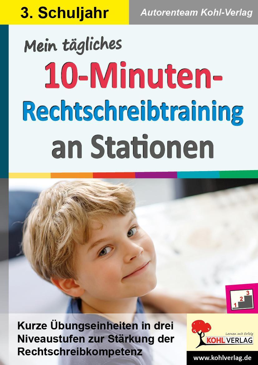 Cover: 9783985580385 | Mein tägliches 10-Minuten-Rechtschreibtraining an Stationen / Klasse 3