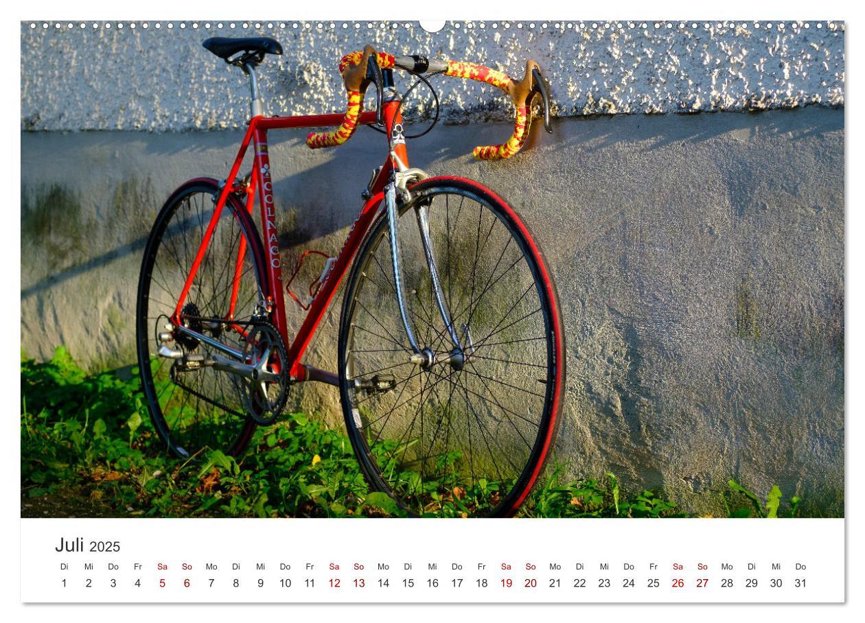 Bild: 9783435017898 | Stahlrenner - Rennrad-Klassiker aus Europa (Wandkalender 2025 DIN...