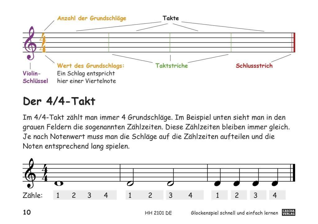 Bild: 9783866264830 | Glockenspiel - Schnell und einfach lernen (mit CD) | Cascha | Deutsch