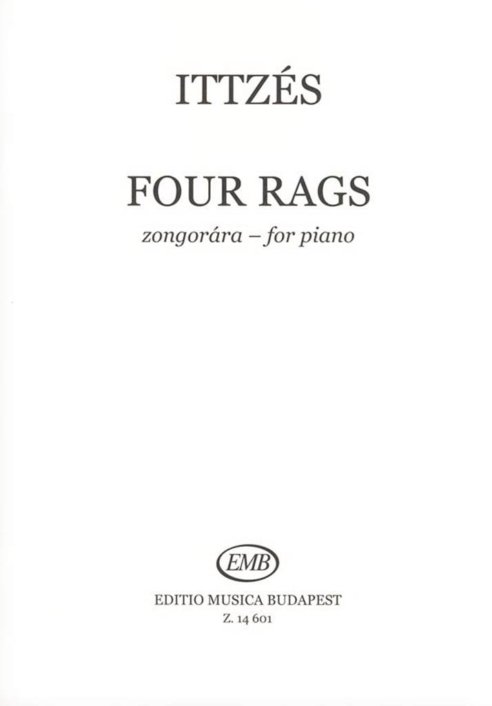 Cover: 9790080146019 | Four Rags | Ittzes Tamas | Songbuch (Klavier) | Buch | 2007