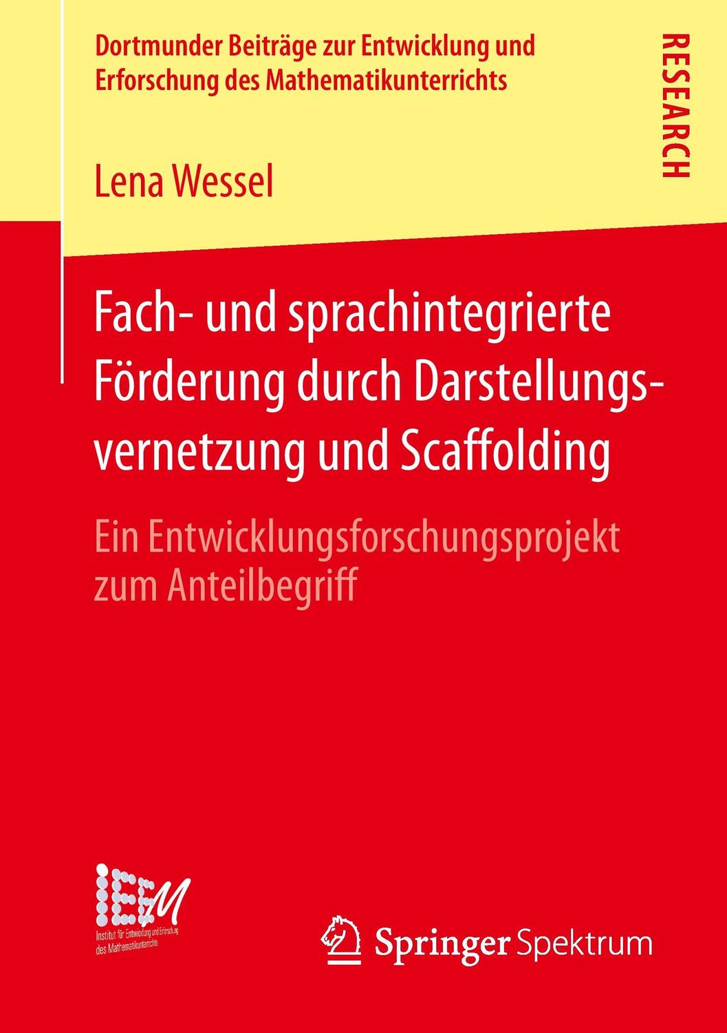 Cover: 9783658070625 | Fach- und sprachintegrierte Förderung durch Darstellungsvernetzung...