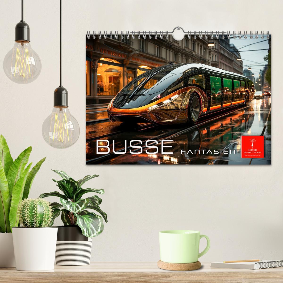 Bild: 9783383855337 | Busse Fantasien (Wandkalender 2025 DIN A4 quer), CALVENDO...