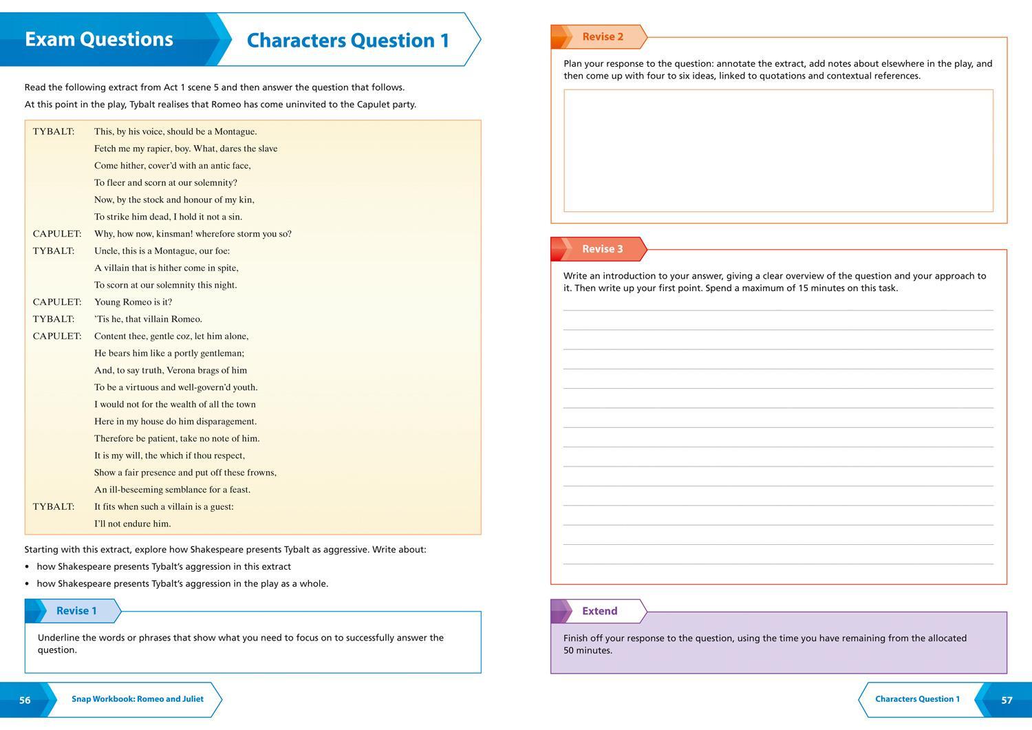 Bild: 9780008437398 | Romeo and Juliet - Snap Revision Workbook - Collins GCSE 9-1...