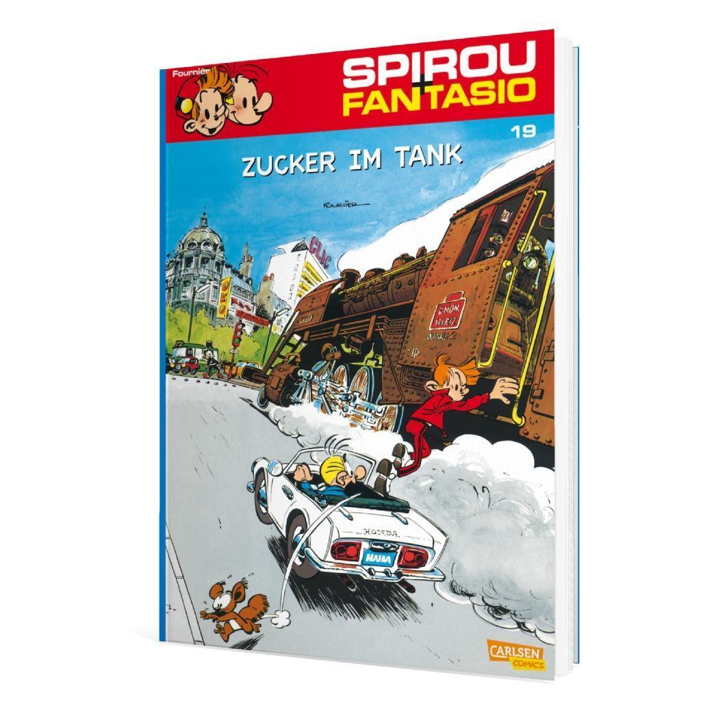 Bild: 9783551772190 | Spirou und Fantasio 19. Zucker im Tank | (Neuedition) | Fournier