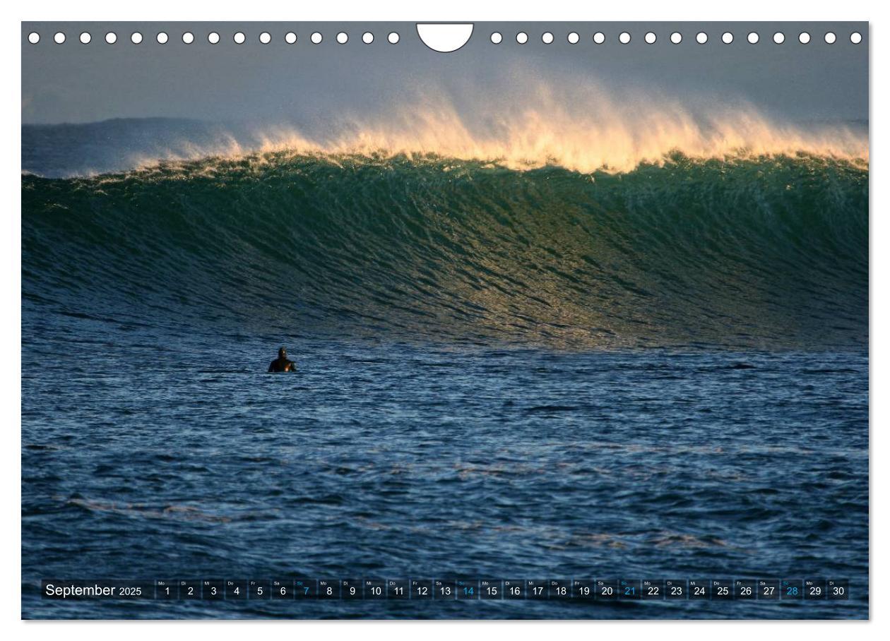 Bild: 9783435633364 | Faszination Surfen (Wandkalender 2025 DIN A4 quer), CALVENDO...