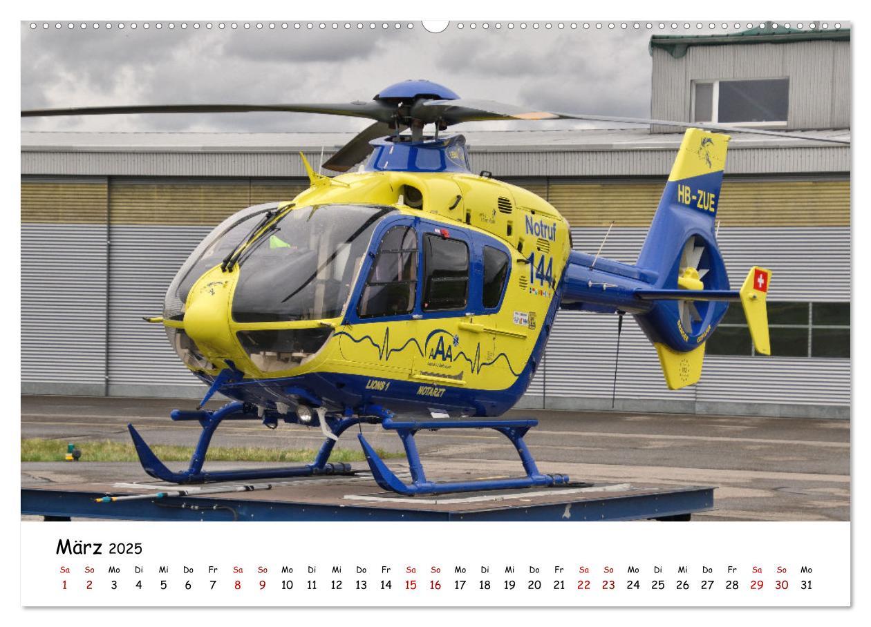 Bild: 9783457235621 | Die beeindruckende Welt der Hubschrauber (Wandkalender 2025 DIN A2...