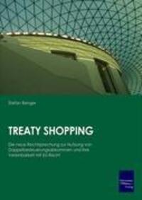 Cover: 9783867410519 | Treaty Shopping | Stefan Renger | Taschenbuch | Paperback | 92 S.