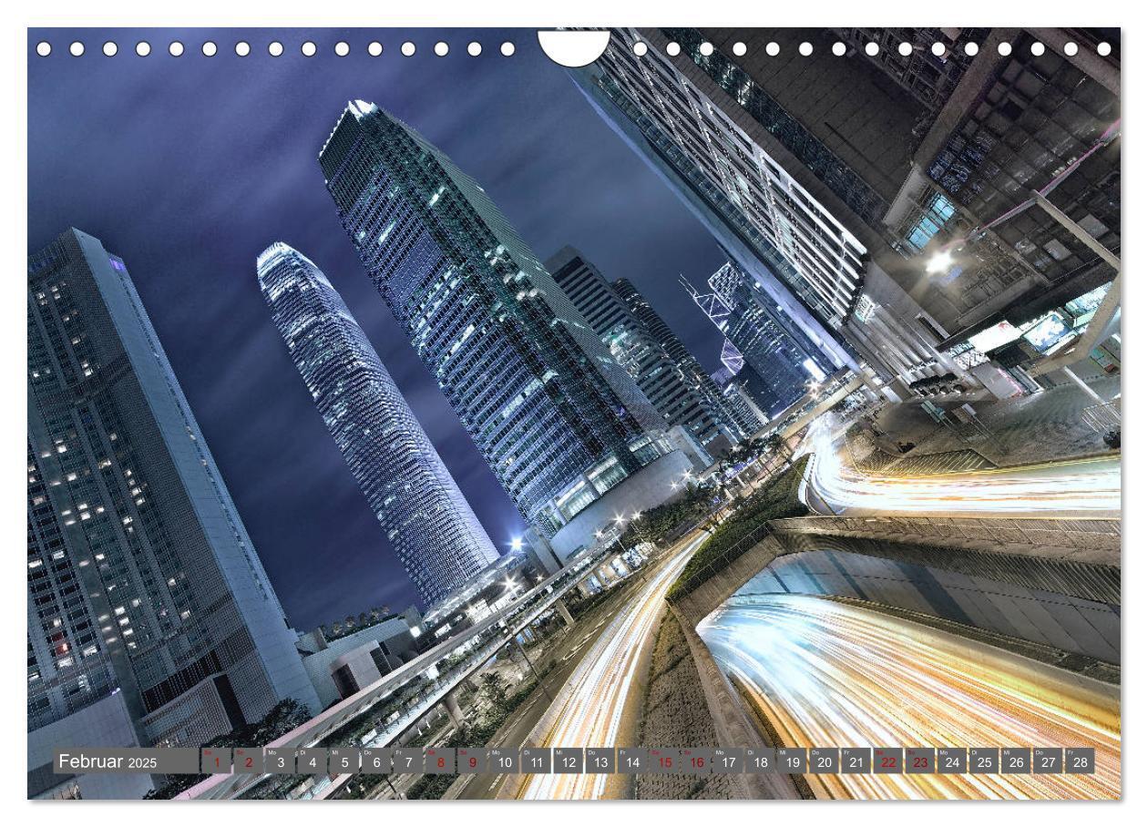 Bild: 9783435128938 | Hong Kong Citylights (Wandkalender 2025 DIN A4 quer), CALVENDO...