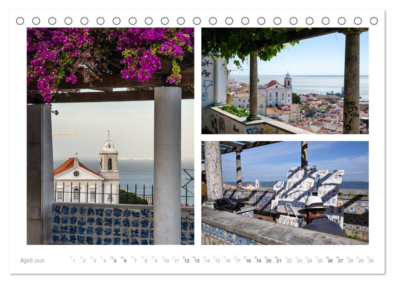 Bild: 9783435606139 | Lissabon - Alter macht schön (Tischkalender 2025 DIN A5 quer),...