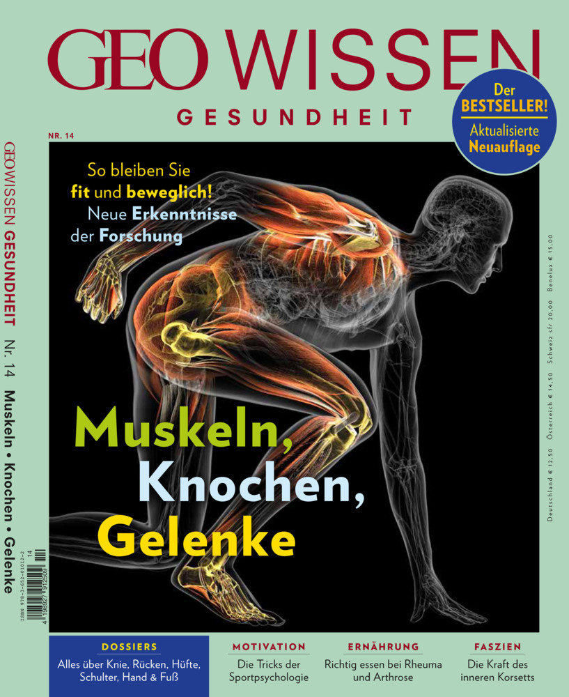 Cover: 9783652010122 | GEO Wissen Gesundheit - Muskeln, Knochen, Gelenke | Michael Schaper