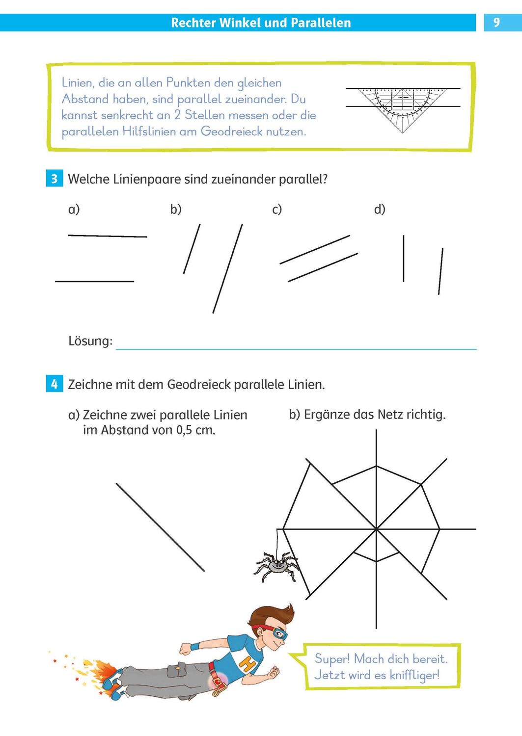 Bild: 9783129497739 | Klett Die Mathe-Helden: Geometrie 3./4. Klasse | Broschüre | 80 S.