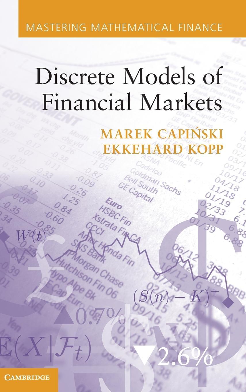 Cover: 9781107002630 | Discrete Models of Financial Markets | Marek Capinski | Buch | 2012