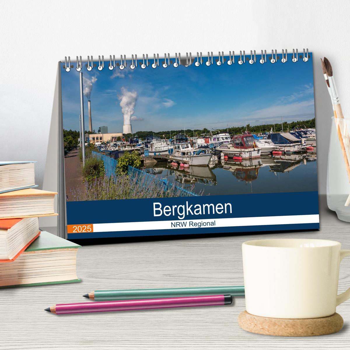 Bild: 9783435445622 | Bergkamen NRW Regional (Tischkalender 2025 DIN A5 quer), CALVENDO...