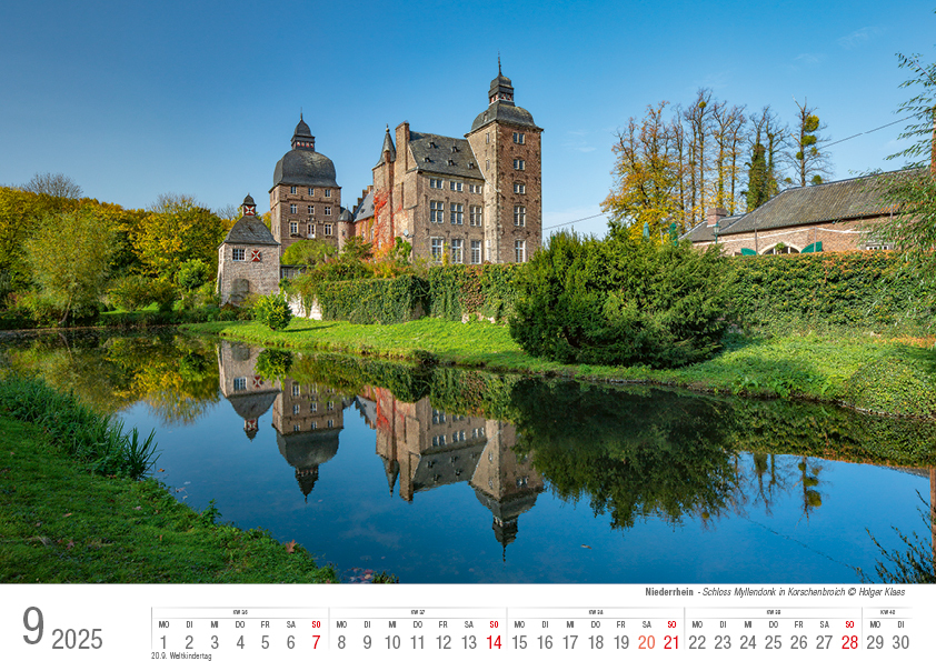 Bild: 9783965352094 | Niederrhein 2025 Bildkalender A4 Spiralbindung | Holger Klaes | 2025