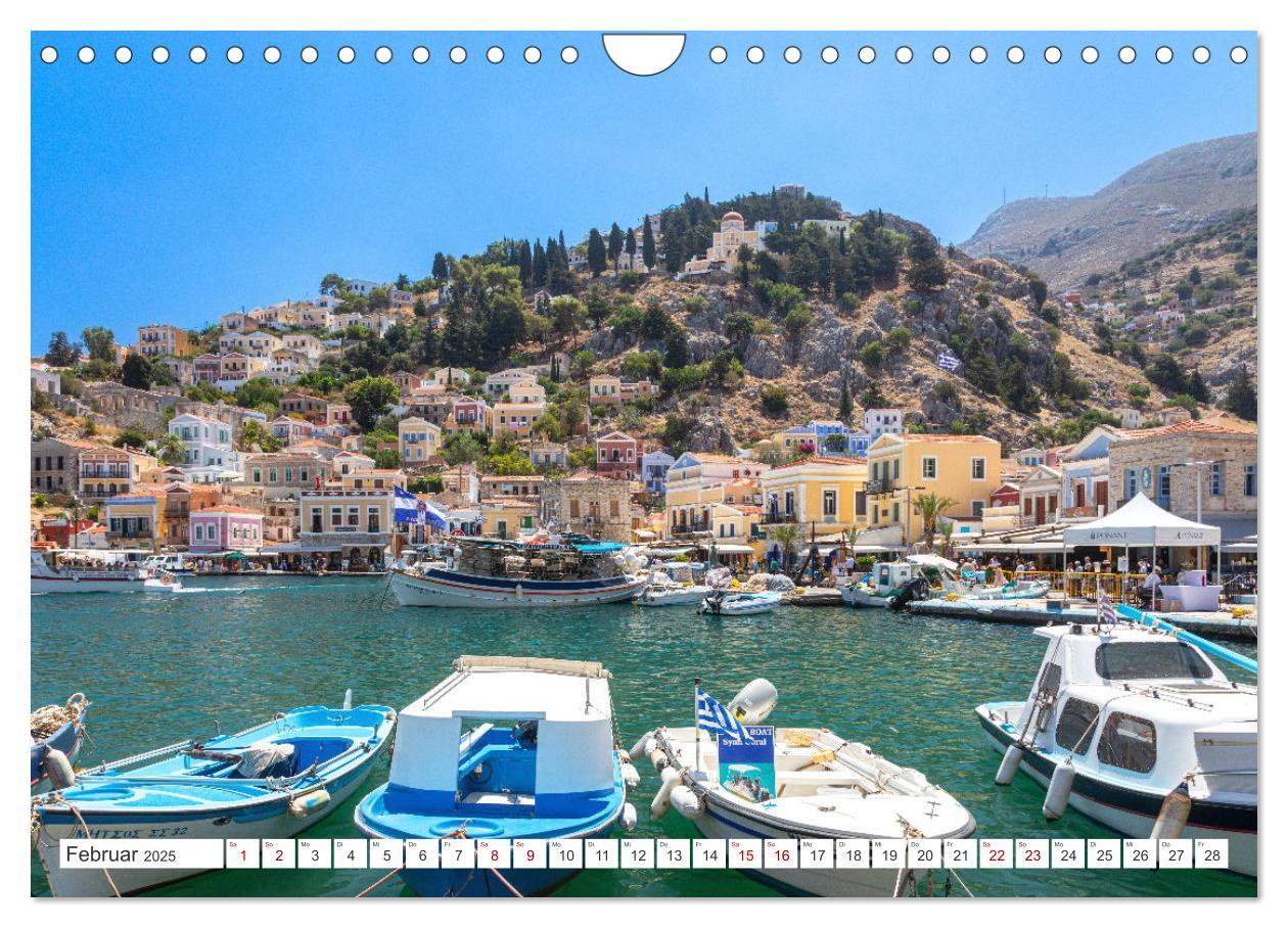 Bild: 9783383845956 | Rhodos und Symi, Perlen in der Ägis (Wandkalender 2025 DIN A4...