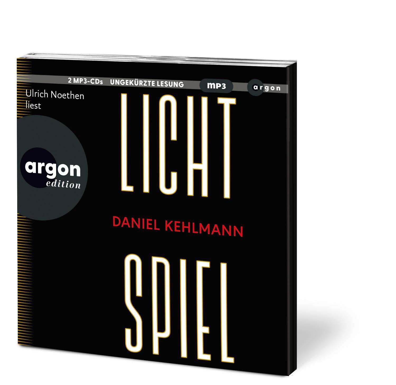 Bild: 9783839820827 | Lichtspiel | Roman | Daniel Kehlmann | MP3 | 2 Audio-CDs | Deutsch