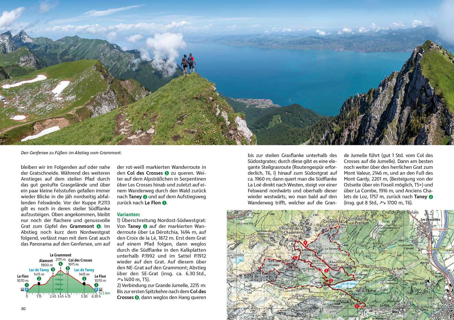 Bild: 9783763334209 | Gratwandern Südschweiz | Bernd Jung (u. a.) | Taschenbuch | 288 S.