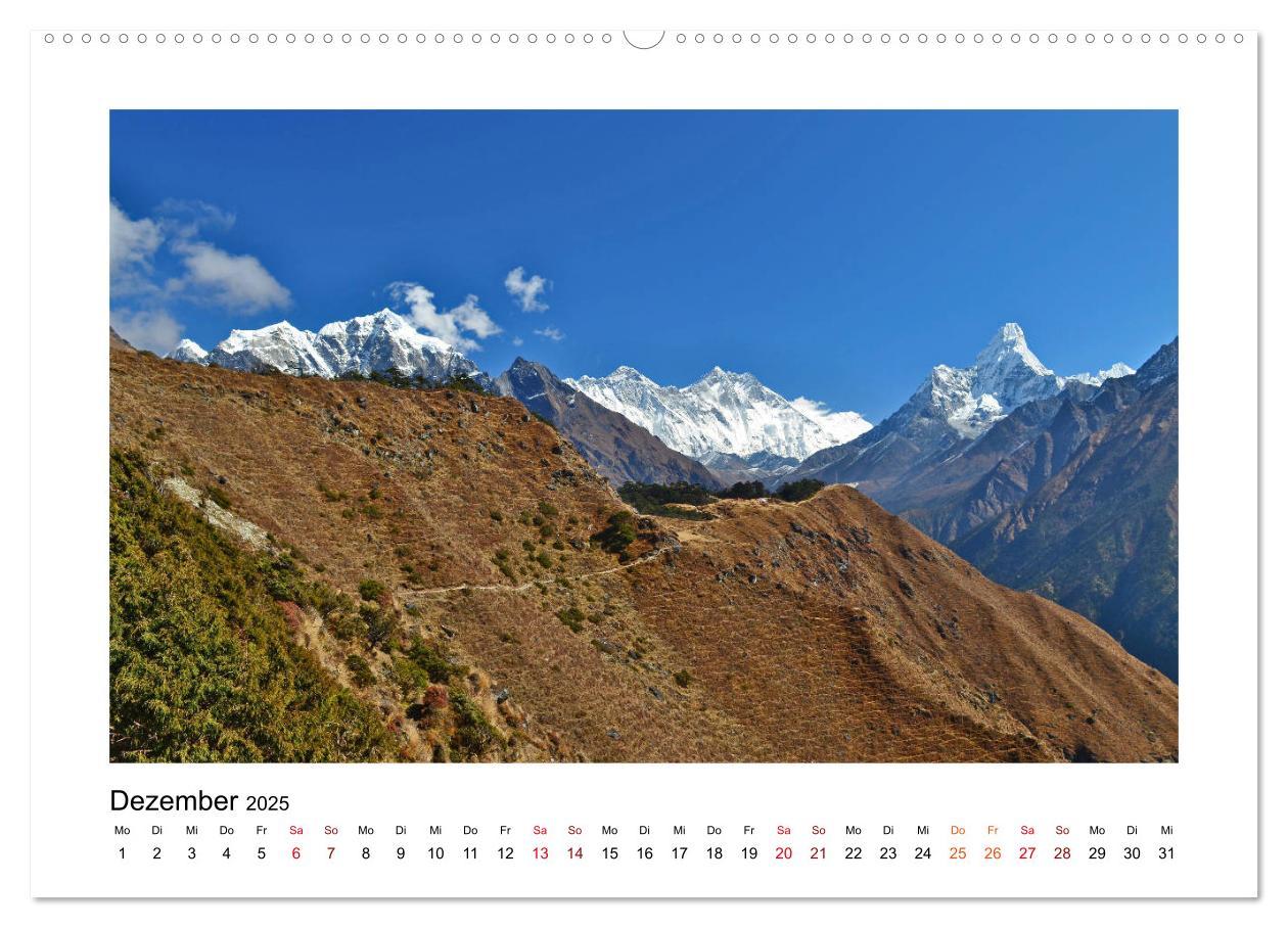 Bild: 9783435126774 | Nepal - Wanderparadies zwischen Annapurna &amp; Everest (Wandkalender...