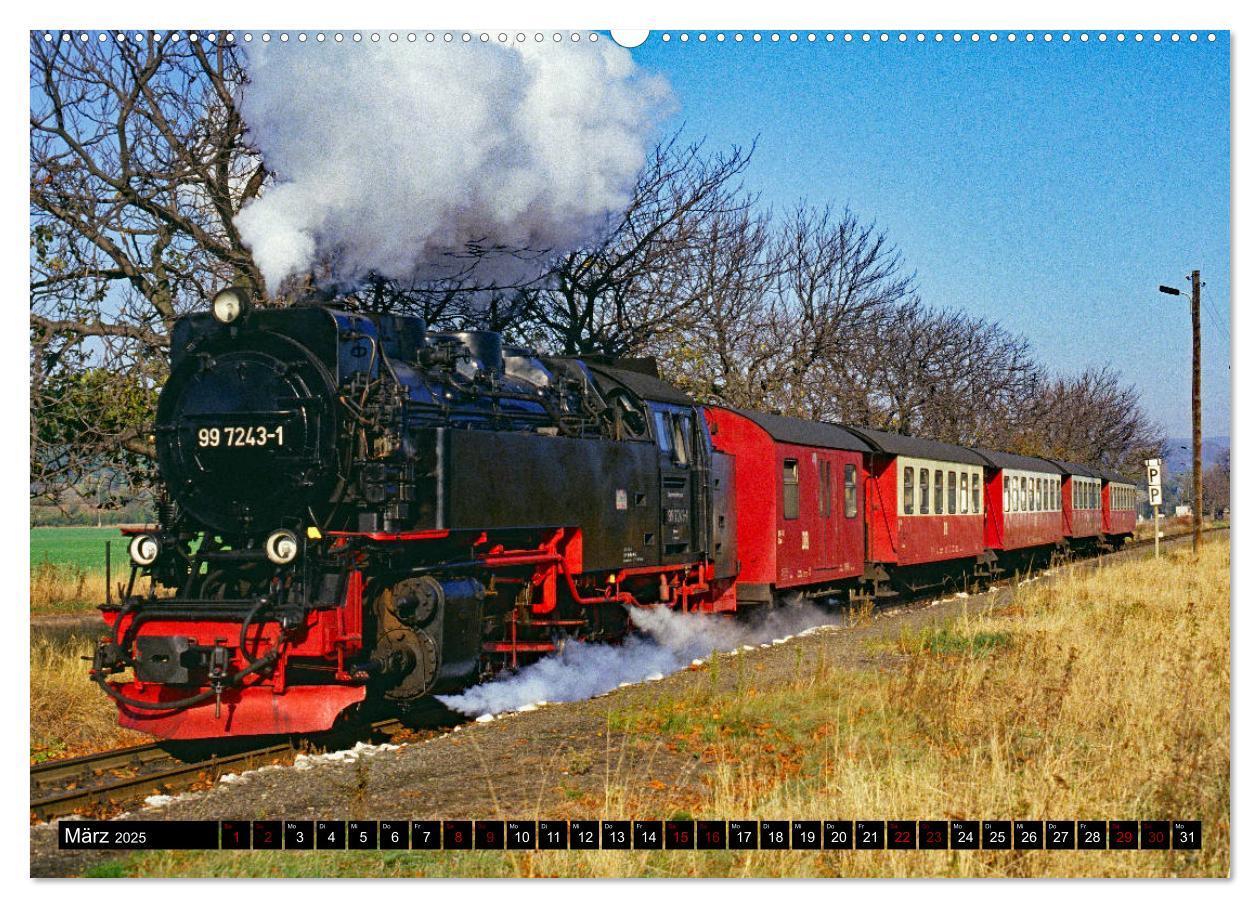 Bild: 9783435120581 | Harzer Schmalspurbahnen 1980er Jahre bis heute (Wandkalender 2025...