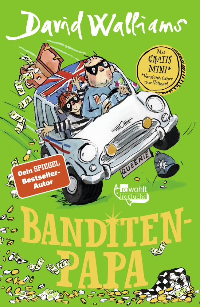 Cover: 9783499218446 | Banditen-Papa | Mit Gratis Mini | David Walliams | Buch | Deutsch