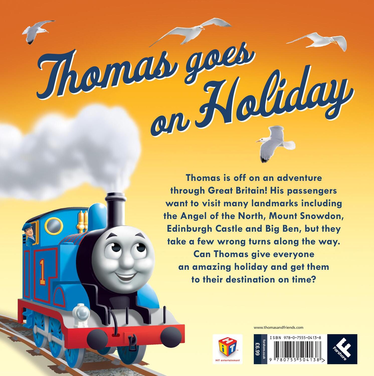 Rückseite: 9780755504138 | Thomas &amp; Friends: Thomas Goes on Holiday | Thomas &amp; Friends | Buch