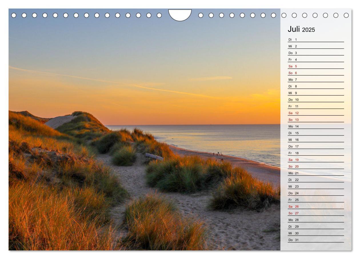 Bild: 9783383848353 | Sylt - Magie der Abendstunden (Wandkalender 2025 DIN A4 quer),...