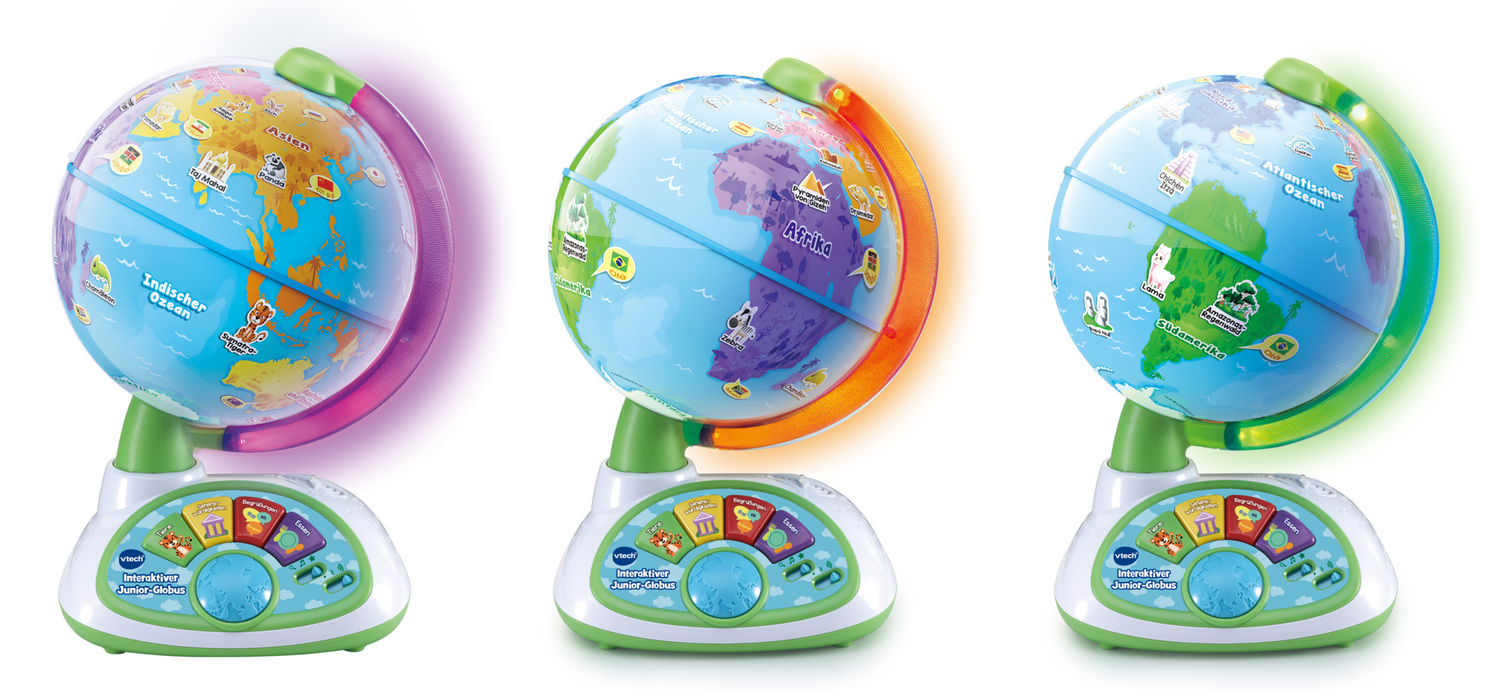 Bild: 3417766159045 | Interaktiver Junior-Globus | Stück | 2022 | VTech | EAN 3417766159045