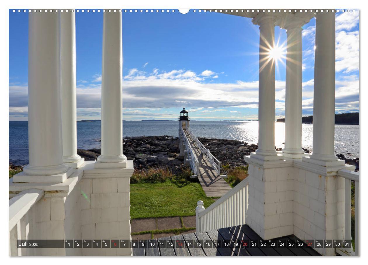 Bild: 9783435165995 | Neuengland - Von Rhode Island bis Maine (Wandkalender 2025 DIN A2...