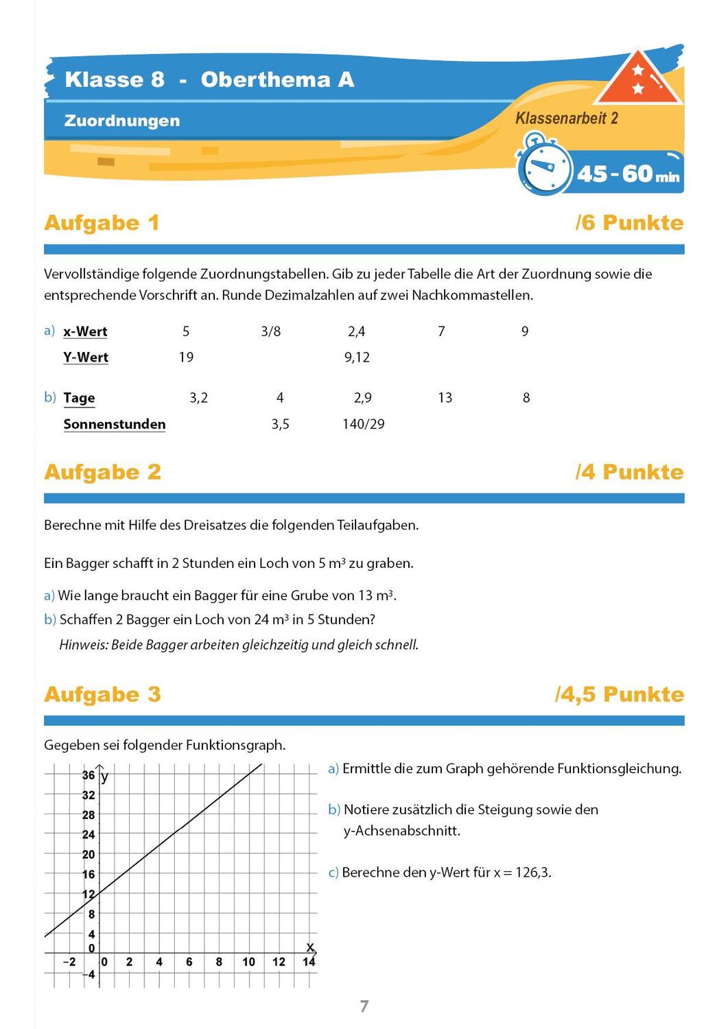 Bild: 9783946641285 | Mathematik Klassenarbeitstrainer Klasse 8 - StrandMathe | Broschüre