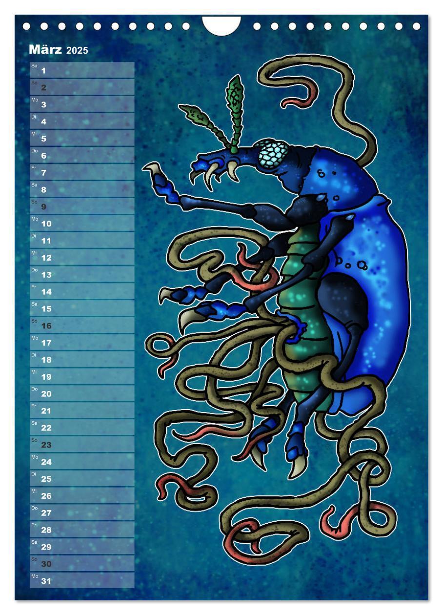 Bild: 9783435996148 | Bestiarium Vladi Krafft (Wandkalender 2025 DIN A4 hoch), CALVENDO...