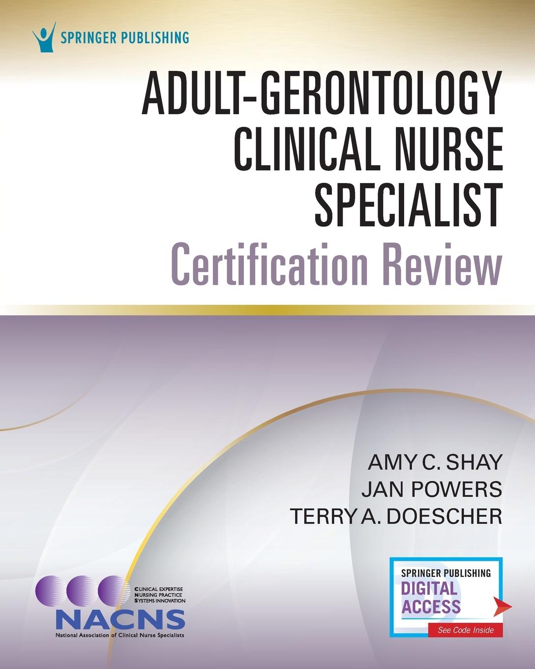 Cover: 9780826174161 | Adult-Gerontology Clinical Nurse Specialist Certification Review