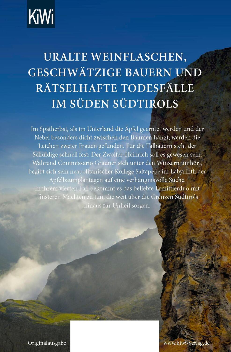 Rückseite: 9783462051919 | Das Tal im Nebel | Ein Fall für Commissario Grauner | Koppelstätter