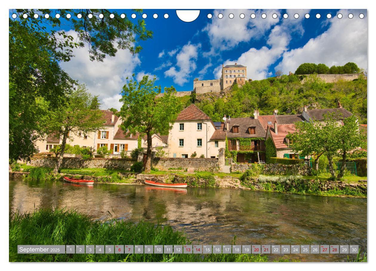 Bild: 9783435051342 | Zauberhaftes Burgund (Wandkalender 2025 DIN A4 quer), CALVENDO...