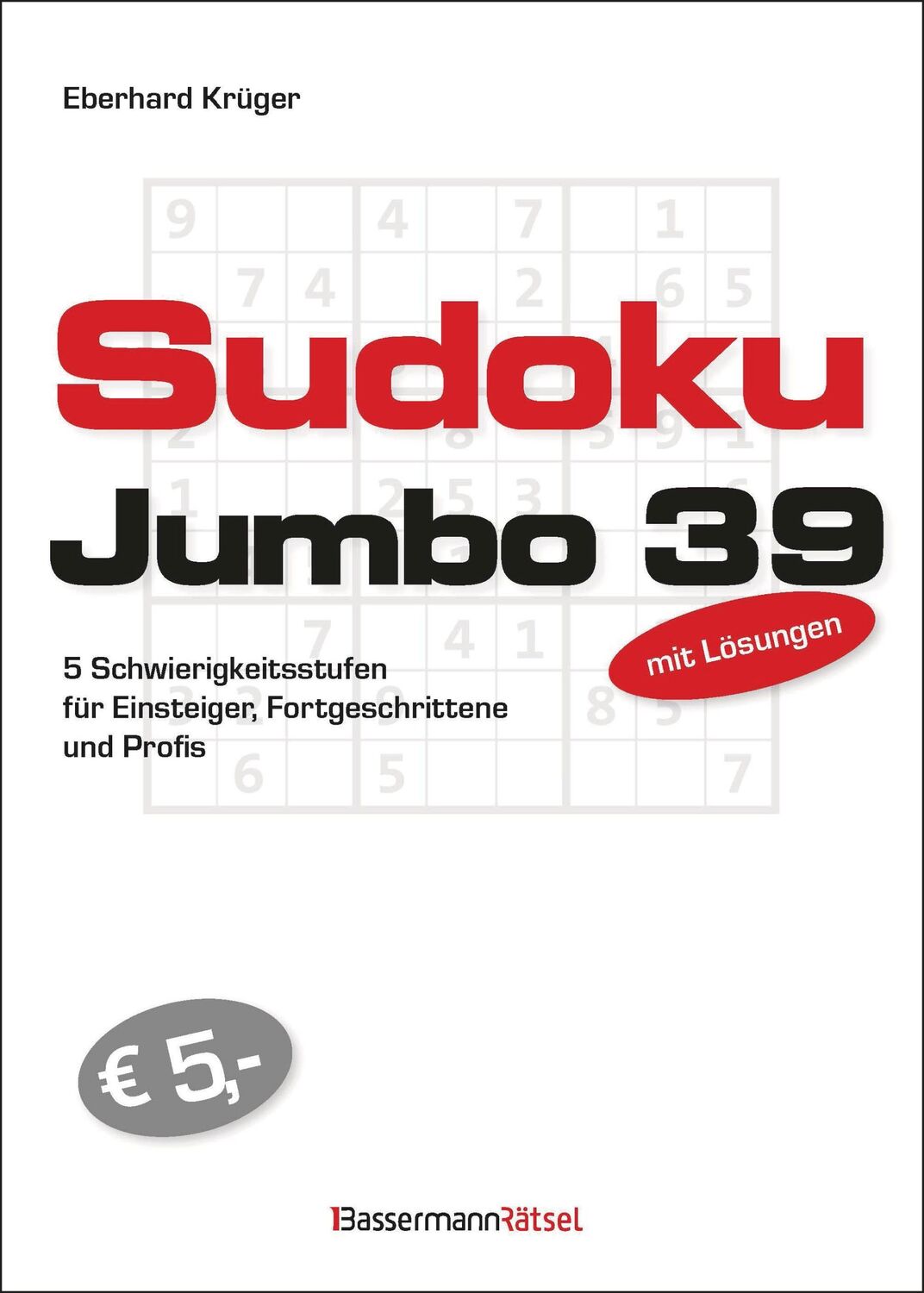 Cover: 9783809448891 | Sudokujumbo 39 | Eberhard Krüger | Taschenbuch | 384 S. | Deutsch