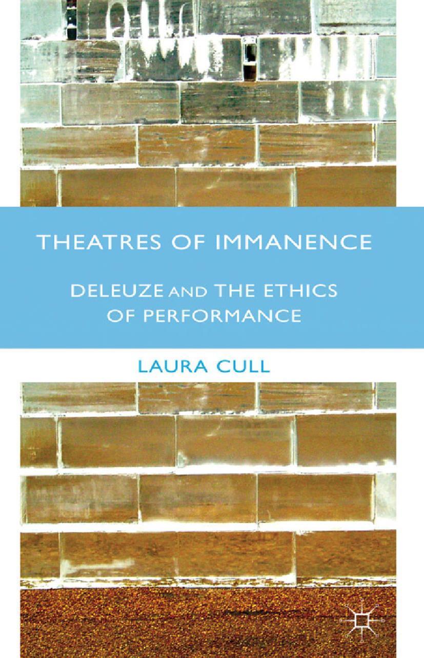 Cover: 9781349340088 | Theatres of Immanence | Deleuze and the Ethics of Performance | Loparo