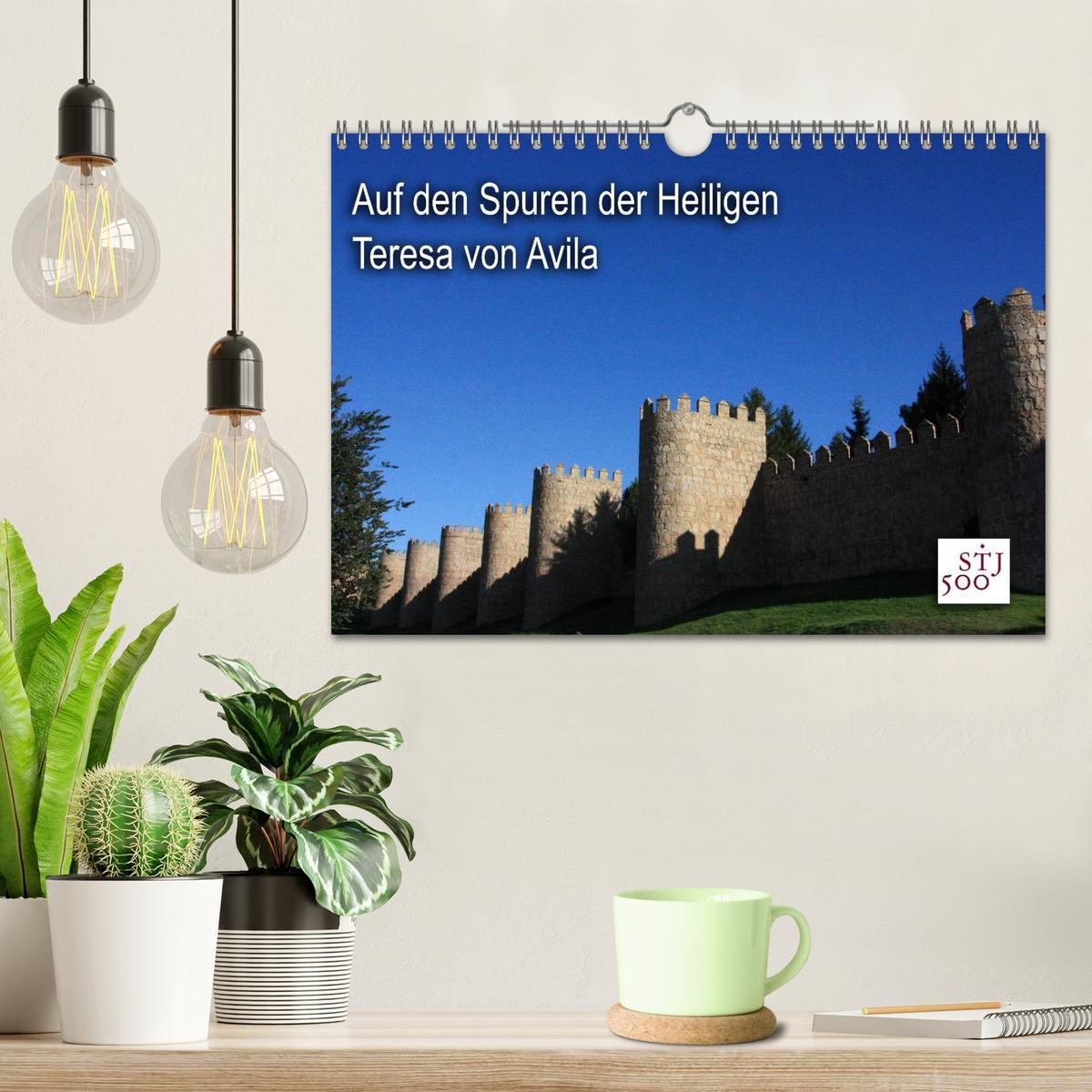 Bild: 9783435636877 | Auf den Spuren der Heilige Teresa von Avila (Wandkalender 2025 DIN...