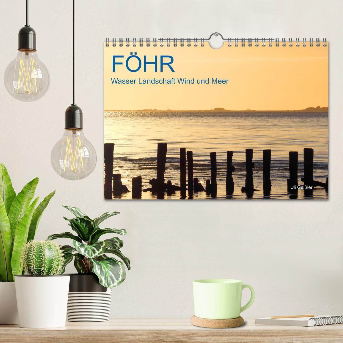 Bild: 9783383995620 | Föhr - Wasser Landschaft Wind und Meer (Wandkalender 2025 DIN A4...