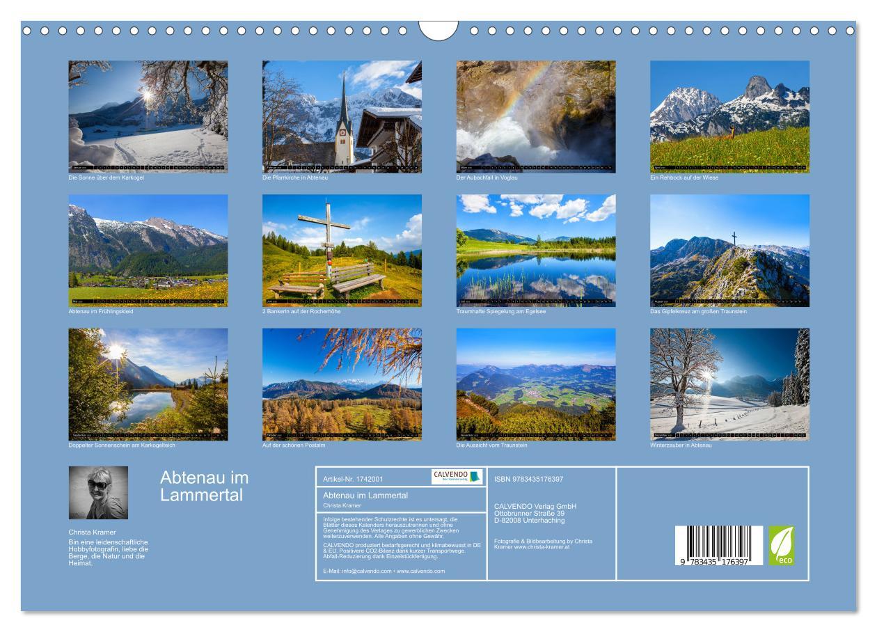 Bild: 9783435176397 | Abtenau im Lammertal (Wandkalender 2025 DIN A3 quer), CALVENDO...